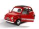 Іграшкова металева машинка Kinsmart Fiat 500 червоний KT5004WR фото 2