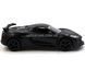 Іграшкова металева машинка Chevrolet Corvette C8 Z06 1:38 RMZ City 554077M чорний матовий 554077MBL фото 4