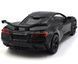 Іграшкова металева машинка Chevrolet Corvette C8 Z06 1:38 RMZ City 554077M чорний матовий 554077MBL фото 5