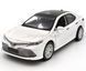 Іграшкова металева машинка Toyota Camry 2017 1:34 Автопром 68459 біла 68459W фото 1