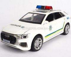 Металлическая модель машины Автопром 6627P Audi Q8 1:32 Полиция 6627P фото