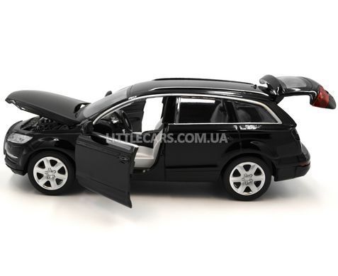 Іграшкова машинка Audi Q7 1:32 Автопром 68310 чорна 68310BL фото