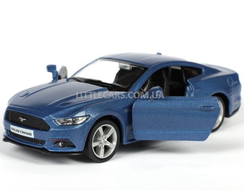 Моделька машины RMZ Ford Mustang 2015 1:38 синий матовый 554029MB фото
