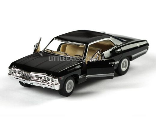 Металлическая модель машины Kinsmart Chevrolet Impala 1967 черная KT5418WBL фото