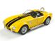 Металлическая модель машины Kinsmart Ford Shelby Cobra 427 S/C 1965 желтый KT5322WY фото 1