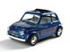 Іграшкова металева машинка Kinsmart Fiat 500 синій KT5004WB фото 1
