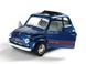 Іграшкова металева машинка Kinsmart Fiat 500 синій KT5004WB фото 2