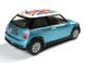Іграшкова металева машинка Kinsmart Mini Cooper S синій з наклейкою KT5059WFB фото 3