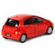 Металлическая модель машины Welly Toyota Yaris красная 42396CWR фото 3