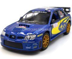 Іграшкова металева машинка Kinsmart Subaru Impreza WRC 2007 синя KT5328WB фото