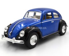 Металлическая модель машины Kinsmart KT5057W Volkswagen Beetle Classical 1967 черно-синий KT5057WEB фото