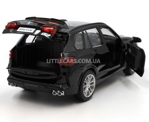 Іграшкова металева машинка BMW X5M Автопром 68497 1:32 чорна 68497BL фото