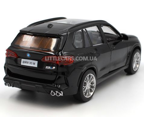 Іграшкова металева машинка BMW X5M Автопром 68497 1:32 чорна 68497BL фото