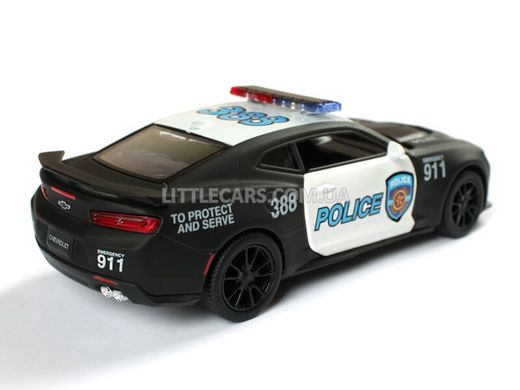Іграшкова металева машинка Kinsmart Chevrolet Camaro ZL1 поліцейский KT5399WPRP фото