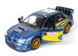 Іграшкова металева машинка Kinsmart Subaru Impreza WRC 2007 синя KT5328WB фото 2
