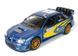 Іграшкова металева машинка Kinsmart Subaru Impreza WRC 2007 синя KT5328WB фото 1