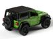 Металлическая модель машины Kinsmart Jeep Wrangler зеленый KT5412WBGR фото 3