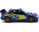 Іграшкова металева машинка Kinsmart Subaru Impreza WRC 2007 синя KT5328WB фото 4