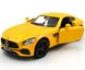 Металлическая модель машины Mercedes-Benz AMG GT 2017 1:38 RMZ City 554988 желтый 554988Y фото 2
