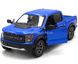 Металева машинка Ford F-150 Raptor 2022 1:46 Kinsmart KT5436WP синій KT5436WB фото 2