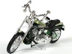 Maisto Harley-Davidson 2004 FXSTDSE2 CVO 1:18 зеленый