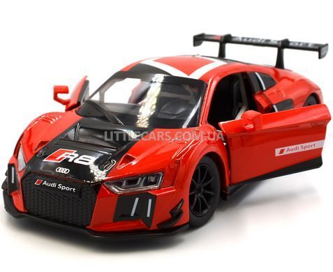 Іграшкова машинка Audi R8 LMS GT3 1:24 Автопром 68262A червона 68262AR фото
