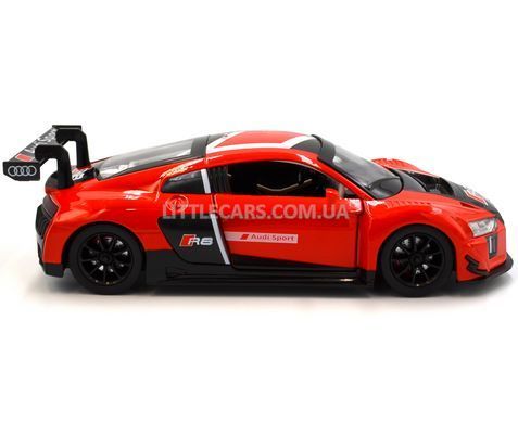 Іграшкова машинка Audi R8 LMS GT3 1:24 Автопром 68262A червона 68262AR фото