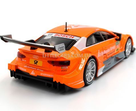 Моделька машини Audi RS 5 DTM Автопром 68448 1:32 помаранчева 68448O фото