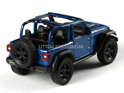 Металлическая модель машины Kinsmart Jeep Wrangler Cabrio синий KT5412WAB фото