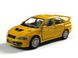 Іграшкова металева машинка Kinsmart Mitsubishi Lancer Evolution VII жовтий KT5052WY фото 1