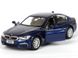 Іграшкова металева машинка RMZ City BMW M550I (G30) 2016 синя 554038B фото 2