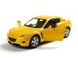 Моделька машины Kinsmart Mazda RX8 желтая KT5071WY фото 2