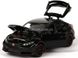 Металлическая модель машины Автопром Honda Civic Type R 1:30 черная 6606BL фото 2
