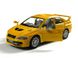 Іграшкова металева машинка Kinsmart Mitsubishi Lancer Evolution VII жовтий KT5052WY фото 2