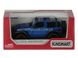 Металлическая модель машины Kinsmart Jeep Wrangler Cabrio синий KT5412WAB фото 4