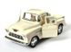 Іграшкова металева машинка Kinsmart Chevrolet Chevy Stepside Pick-UP білий KT5330WW фото 2
