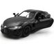 Металлическая модель машины Toyota Supra 2020 1:39 RMZ City 554053 черная матовая 554053MBL фото 2