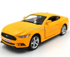 Металлическая модель машины Ford Mustang 2015 1:38 RMZ City 554029 желтый матовый 554029MY фото