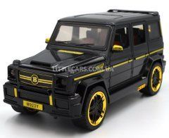 Іграшкова металева машинка Mercedes-Benz G-Wagen 65 AMG Brabus Автопром AP7719 чорний AP7719BL фото