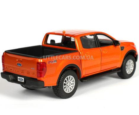 Колекційна металева машинка Maisto Ford Ranger 2019 1:24 помаранчевий 31521O фото