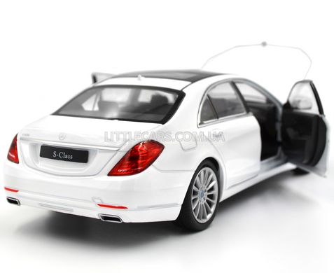 Іграшкова металева машинка Welly Mercedes-Benz S-Class 1:24 (W222) білий 24051WW фото