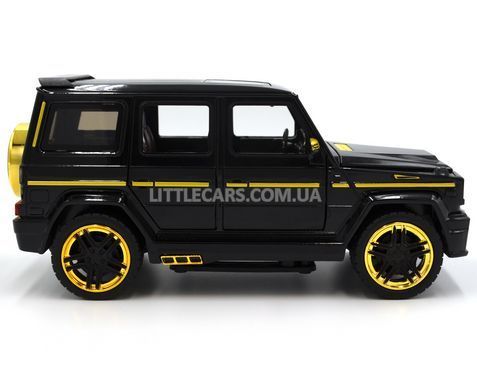 Іграшкова металева машинка Mercedes-Benz G-Wagen 65 AMG Brabus Автопром AP7719 чорний AP7719BL фото