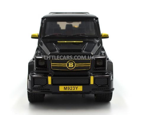 Іграшкова металева машинка Mercedes-Benz G-Wagen 65 AMG Brabus Автопром AP7719 чорний AP7719BL фото