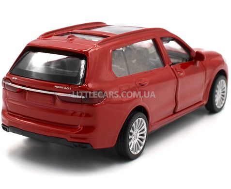 Модель машины BMW X7 Автопром 4352 1:44 красная 4352R фото
