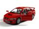 Металлическая модель машины Kinsmart Mitsubishi Lancer Evolution VII красный KT5052WR фото 2