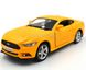 Іграшкова металева машинка Ford Mustang 2015 1:38 RMZ City 554029 жовтий матовий 554029MY фото 1