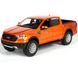 Коллекционная модель машины Maisto Ford Ranger 2019 1:24 оранжевый 31521O фото 1