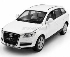 Іграшкова машинка Audi Q7 1:32 Автопром 68310 біла 68310W фото