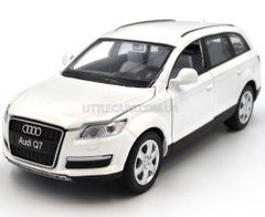 Іграшкова машинка Audi Q7 1:32 Автопром 68310 біла 68310W фото