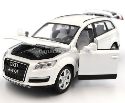 Іграшкова машинка Audi Q7 1:32 Автопром 68310 біла 68310W фото